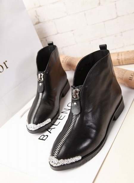 bottes femme gros mollets pas cher